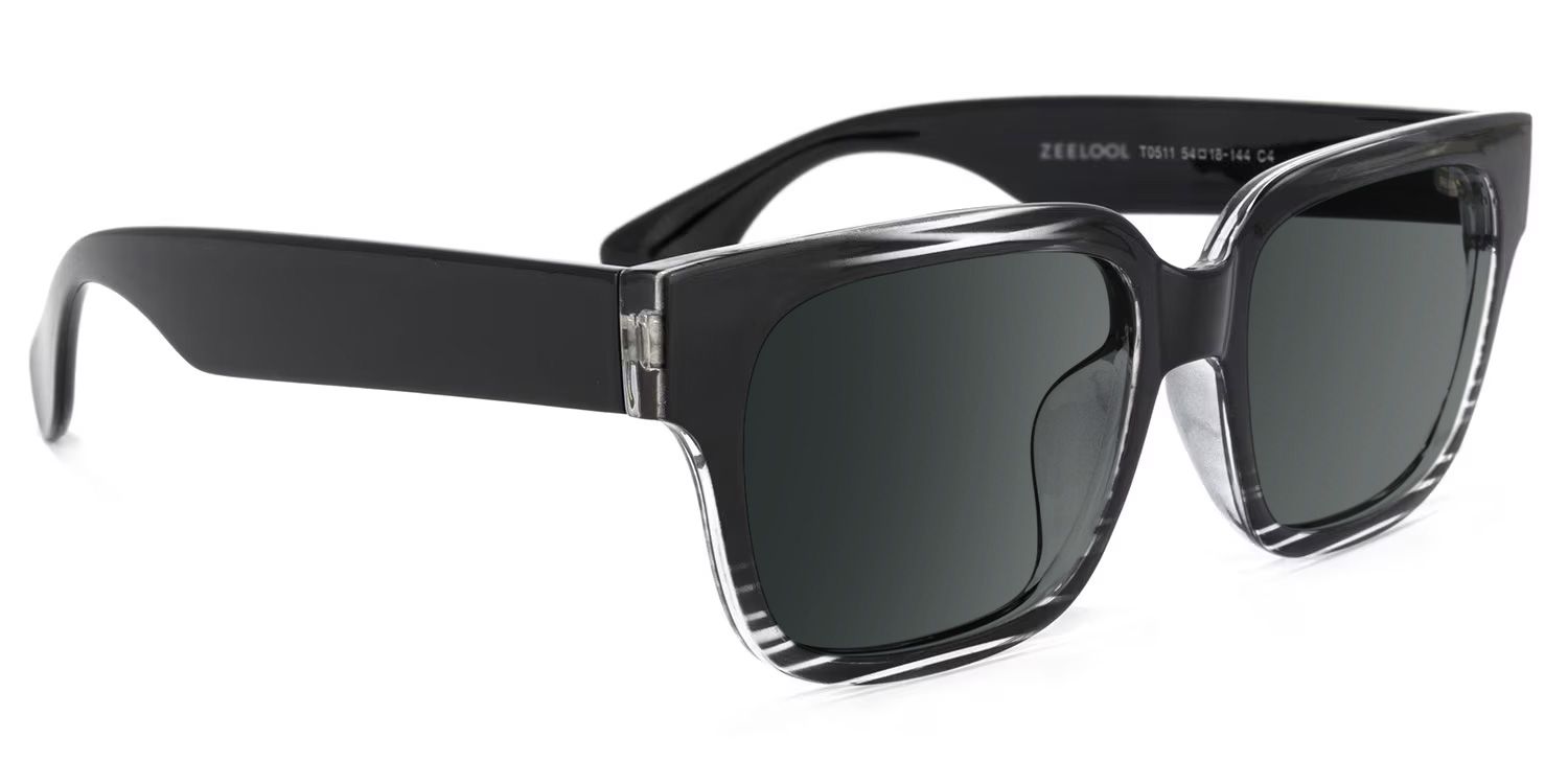 Colin Tr90 Black Frame Sunglasses | ZEELOOL CA2