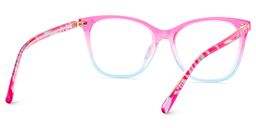 Gage Pink Blue Butterfly Glasses5