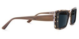 Gleam Leopard Rectangle Sunglasses3