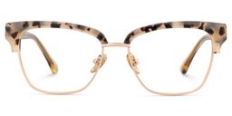Ellis Tortoise Browline Glasses0