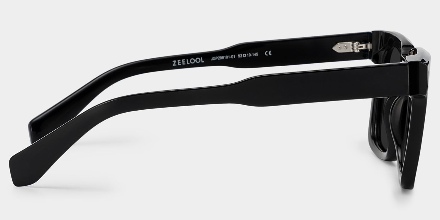 Katia Black Square Sunglasses to Frame Your Face | ZEELOOL CA3