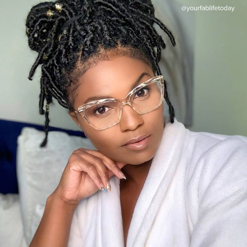 Juliet Clear Cateye Frame Glasses | ZEELOOL Canada10
