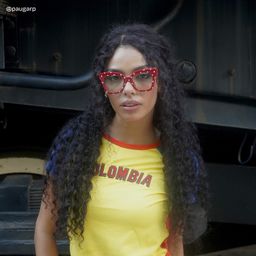 Malcolm Red-Dot Square Glasses4