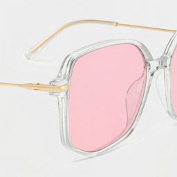 Payton Clear Geometric Sunglasses4