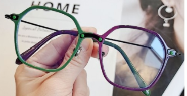 Colla Cateye Green-Floral Glasses