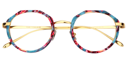 Erin Geometric Floral Glasses1
