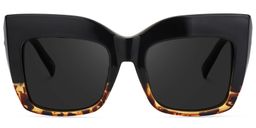 Alberta Tortoise Square Sunglasses0