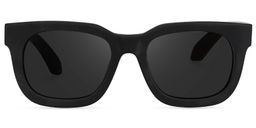 Sam Black Rectangle Sunglasses0