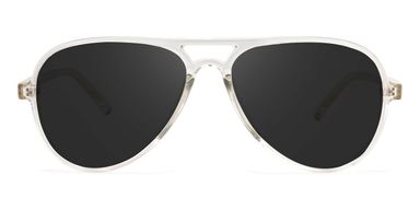 Erwin Geometric Clear Sunglasses