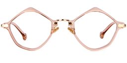 Sicily Lip-Shaped Pink Glasses0