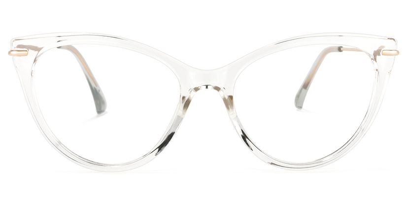 Pablo Cateye Clear Glasses
