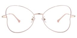 DiCaprio Butterfly Pink Glasses0