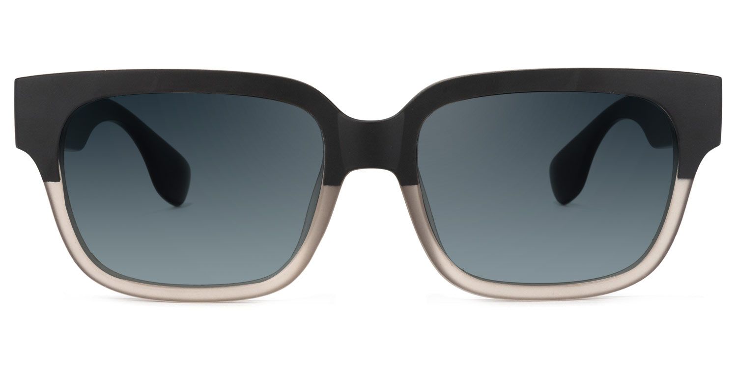 Colin Gray Frame Sunglasses with Rectangle Style | ZEELOOL CA0