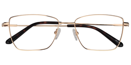 Osborn Rectangle Gold Glasses1