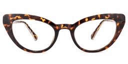 Evans Cateye Tortoise Glasses0