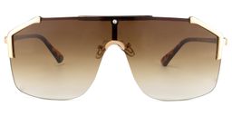 Titus Geometric Brown Sunglasses0