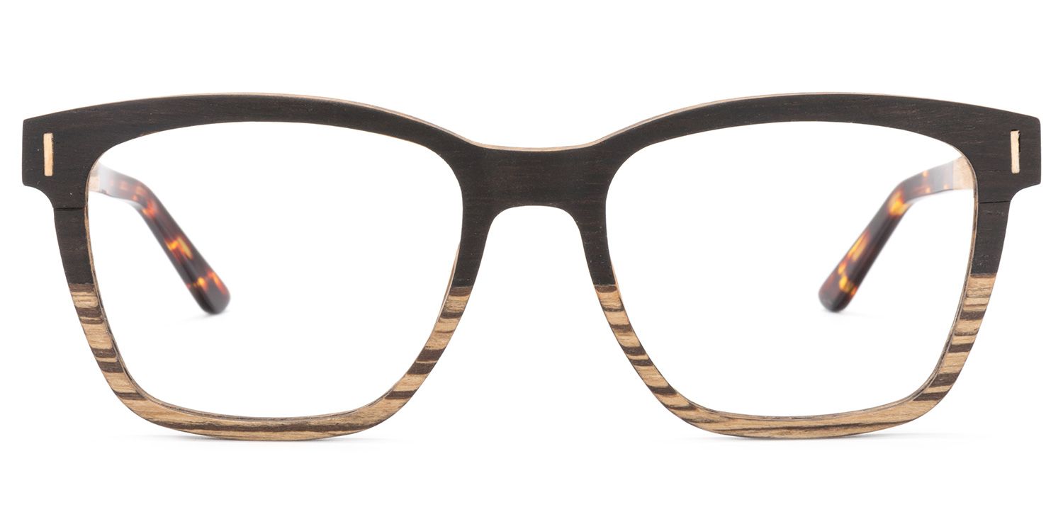 Square Wood Glasses | Zeelool Glasses0