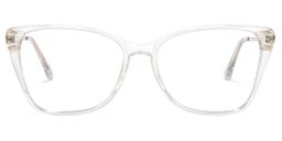 Forest Square Clear Glasses0