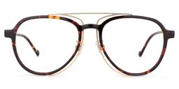 Ezra Geometric Tortoise Glasses0