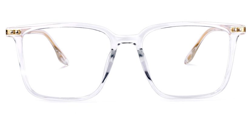 Tobias Square Clear Glasses