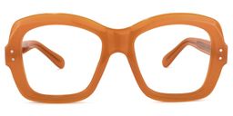 Weston Square Orange Glasses0