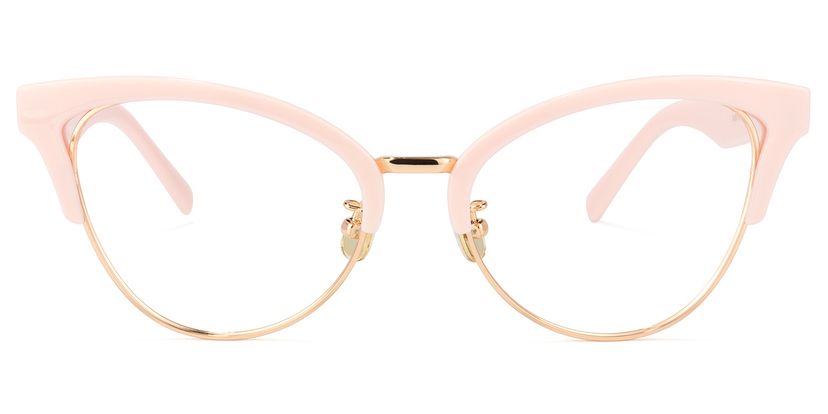 Charlene Browline Pink Glasses