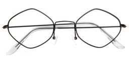 Kyra Geometric Black Glasses1