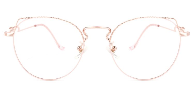 Willis Cateye Pink Glasses