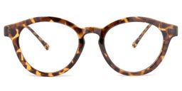 Pierce Round Tortoise Glasses0