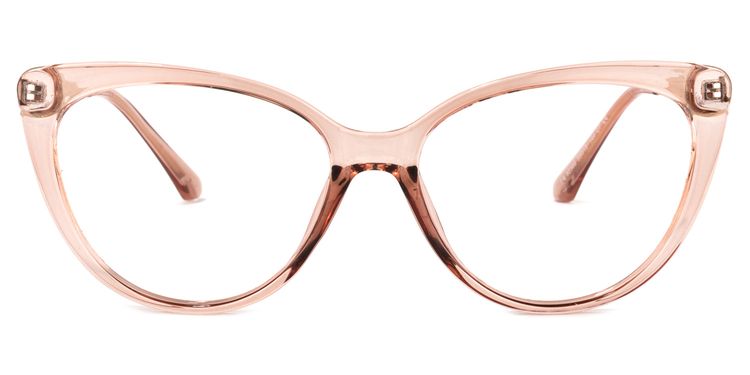 Marcus Cateye Beige Glasses