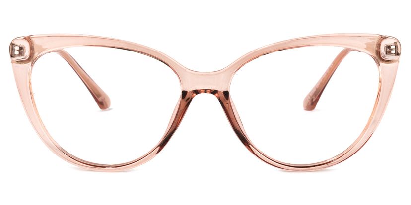 Marcus Cateye Beige Glasses