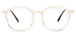 Gentry Geometric Clear Glasses0