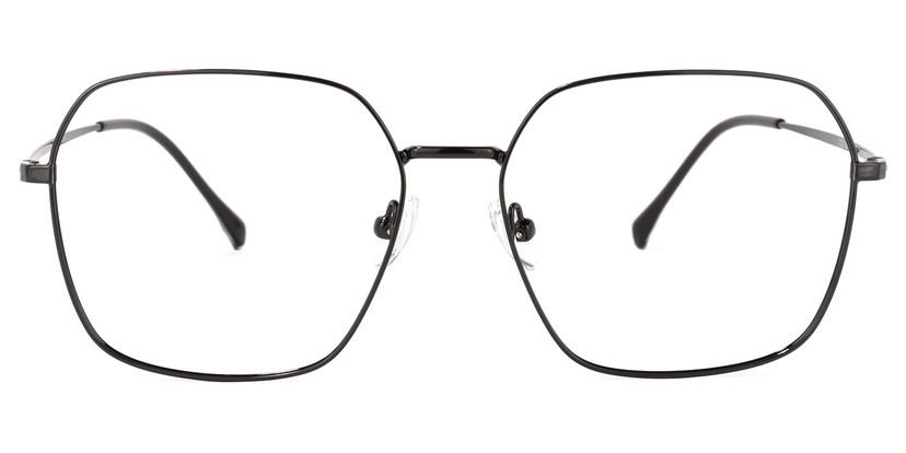 Zander Square Black Glasses