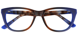 Malin Cat Eye Blue Glasses1