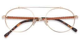 Christy Round Metal Glasses1