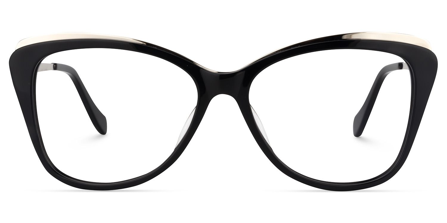 Cat Eye Black Glasses | Zeelool Glasses0