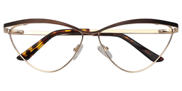 Hedy Cateye Brown Glasses2