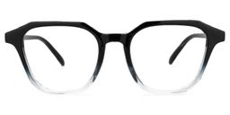 Preston Square Black-Clear Glasses0