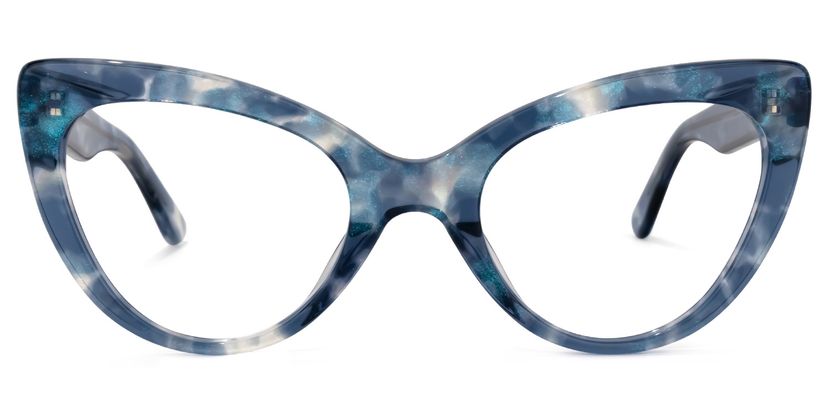 Stjules Cateye Blue Glasses