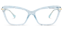 Juliet Cateye Light Blue Glasses0