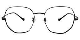 Gefell Geometric Black Glasses0