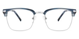 Simmons Browline Gray Glasses0