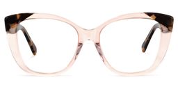 Liranzo Cateye Beige Glasses0