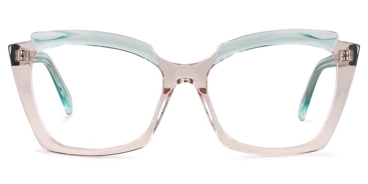 Benesa Browline Beige Glasses