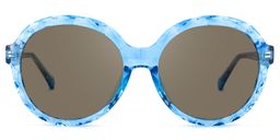 Lila Round Light-Blue Glasses12