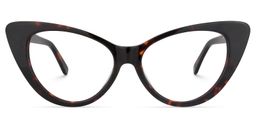 Alastair Cat eye Red Tortoise Glasses3