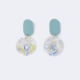 Stylish Sleek Acetate Earrings1
