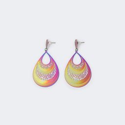 Stylish Delicate Pattern Colorful Earrings1