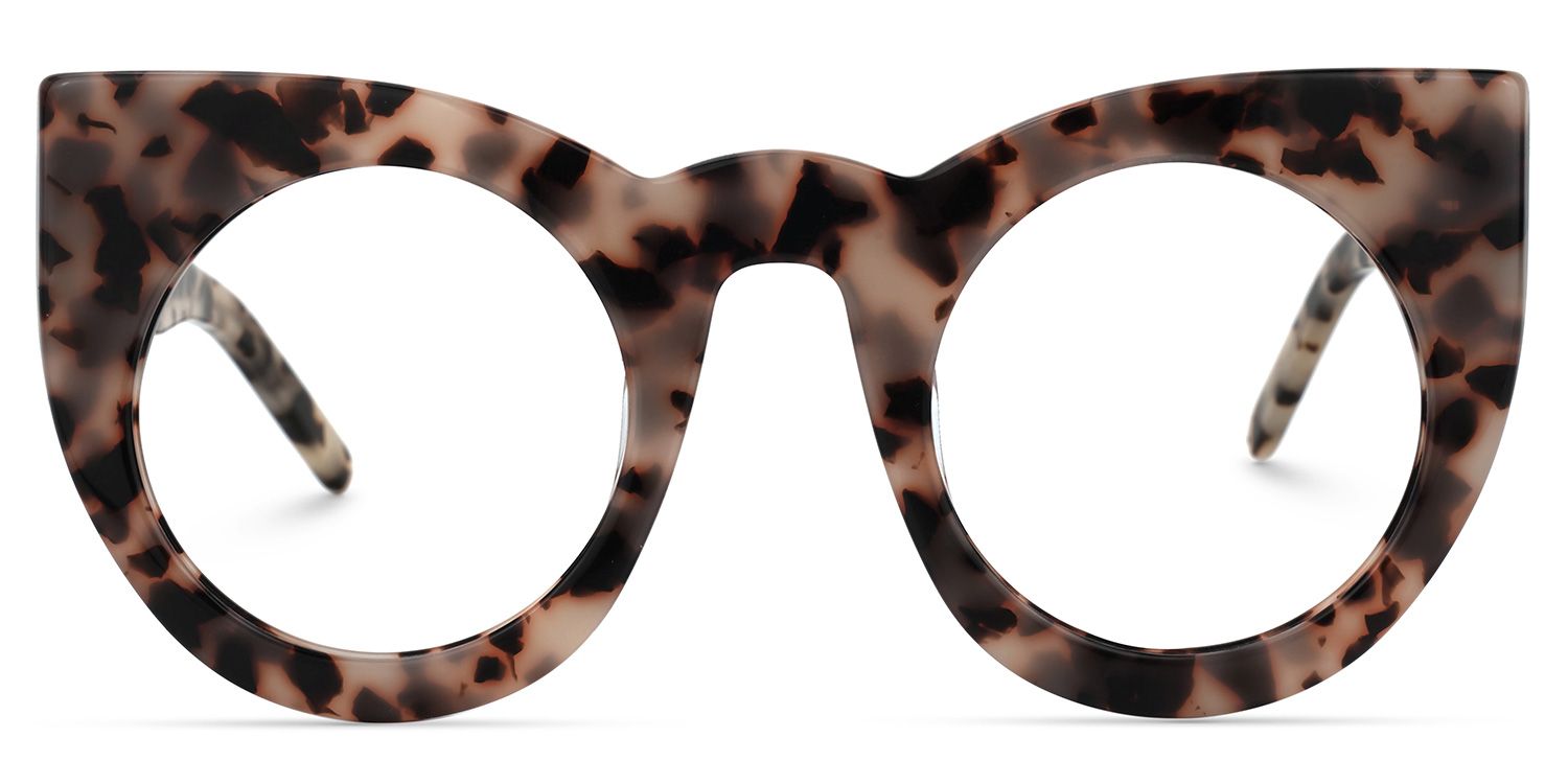Cateye Light Tortoise Glasses | Zeelool Cateye Glasses0