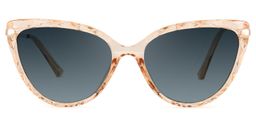 Lucas Cateye Beige Glasses7